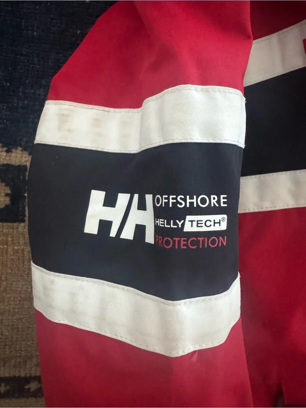 Helly Hansen Red Black White Offshore Jacket